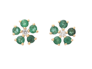 Smycken - ÖRHÄNGEN, 18K guld - View 1