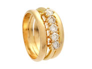 Smycken, RING, 18K guld, i auktion: Lilla Smycken – Tisdag 2 december