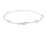 Smycken - ARMBAND, 18K vitguld - View 2