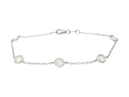 Smycken, ARMBAND, 18K vitguld, i auktion: Klassiska – Lördag 22 november