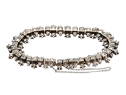 Smycken - ARMBAND, silver/18K roséguld - View 2