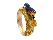 Smycken, RING, 14K guld, i auktion: Lilla Smycken – Tisdag 2 december