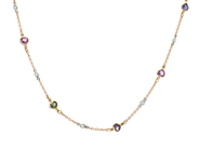 Smycken - COLLIER, 18K roséguld/guld - View 1