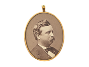 Smycken - JACOB AXEL GILLBERG miniatyr, gouace - View 2