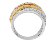 Smycken - RING, 18K vitguld/guld - View 2