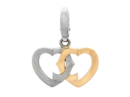 Smycken, CARTIER, Double Heart Charm, i auktion: Julklapps – Lördag 13 december