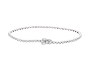 Smycken - TENNISARMBAND, 18K vitguld - View 2