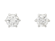 Smycken, ENSTENSÖRHÄNGEN, plarina, i auktion: Lilla Smycken – Tisdag 16 december 2025