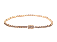 Smycken - TENNISARMBAND, 18K guld - View 2