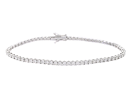 Smycken - TENNISARMBAND, 18K vitguld - View 1