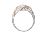 Smycken - RING, 18K vitguld/guld - View 2