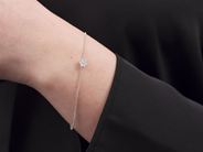 Smycken - ARMBAND, 18K vitguld - View 2