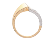 Smycken - RING, 18K guld/vitguld - View 2