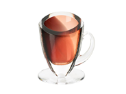 Glas, KAFFEKOPP, glas, i auktion: Dekorativa – Lördag 10 januari 2026