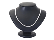 Smycken - RIVIERECOLLIER, 18K vitguld - View 2