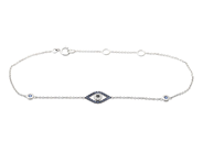 Smycken - ARMBAND, 18K vitguld - View 1