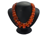 Smycken, COLLIER, bärnsten, i auktion: Allmänna – Tisdag 20 januari 2026