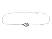 Smycken - ARMBAND, 18K vitguld - View 1