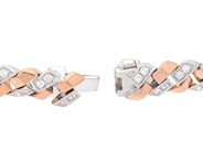 Smycken - ARMBAND, 18K vitguld/roséguld - View 3