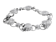 Smycken, ARMBAND, silver, i auktion: Allmänna – Tisdag 17 februari