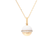 Smycken - HÄNGE MED KEDJA, 18K guld - View 1