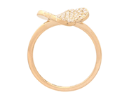 Smycken - RING, 18K guld med 81 briljanter 0,33 ctv - View 2