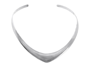 Smycken, HALSRING, sterlingsilver, i auktion: Allmänna – Tisdag 17 februari