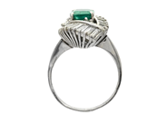 Smycken - RING, 14K vitguld - View 2