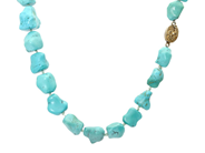 Smycken, COLLIER, tumlade turkoser, i auktion: Lilla Smycken – Tisdag 16 december 2025