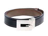 Accessoarer - BÄLTE, GUCCI. svart läder - View 1