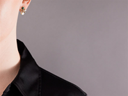 Smycken - ÖRHÄNGEN, 18K guld - View 3