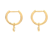 Smycken - ÖRRINGAR MED PÅHÄNGEN, 18K guld - View 2