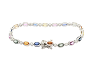 Smycken - ARMBAND, 18K vitguld - View 2