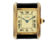 Klockor, must de CARTIER, Tank, i auktion: Klockor – Lördag 31 januari