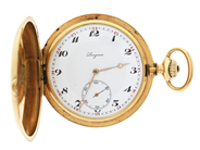 Klockor, LONGINES, fickur, i auktion: Klockor – Lördag 31 januari
