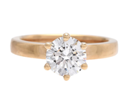 Smycken - ENSTENSRING, 18K guld - View 3