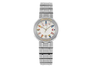 CORUM, Admirals Cup, Verk nr. 288968, Serie nr. 449148, Boett nr. 39.610.20V50B, damur, 27 mm, stål, quartz, safirglas, datum, integrerad originallänk, viklås, ca 1995.