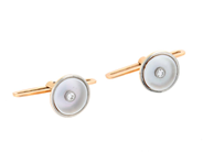 Smycken, SKJORTKNAPPAR, 18K guld, i auktion: Nyårs – Lördag 27 december 2025