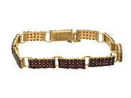 Smycken, ARMBAND, gulmetall, i auktion: Lilla Smycken – Tisdag 13 januari