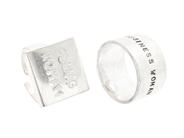 Smycken, RINGAR, sterlingsilver, i auktion: Allmänna – Tisdag 3 februari