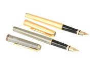 Accessoarer, PARKER, 2 st reservoirpennor, i auktion: Allmänna – Tisdag 3 februari