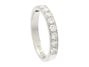 Smycken, ALLIANSRING, 18K vitguld, i auktion: Nyårs – Lördag 27 december 2025