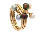 Smycken, THERESIA HVORSLEV, 3 ringar, i auktion: Moderna – Lördag 17 januari 2026