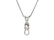 Smycken, THERESIA HVORSLEV, hänge med kedja, i auktion: Moderna – Lördag 17 januari 2026