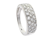 Smycken - RING, 14K vitguld - View 1