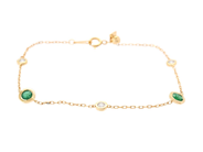 Smycken, ARMBAND, 18K guld, i auktion: Klassiska – Lördag 24 januari