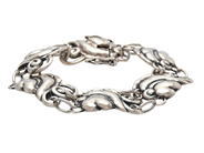 Smycken, ARMBAND, silver, i auktion: Allmänna – Tisdag 3 februari