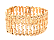 Smycken, ARMBAND, 18K guld, i auktion: Klassiska – Lördag 24 januari