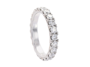 Smycken - HELALLIANSRING, 18K vitguld - View 1