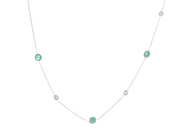 Smycken - COLLIER, 18K vitguld - View 1